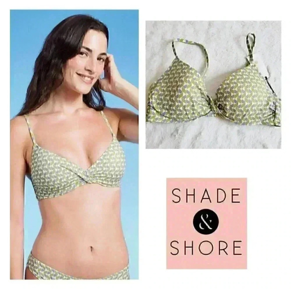 Shade & Shore Other - Shade & Shore, Women's Bralette Bikini Top (size 36B), BT6-FD